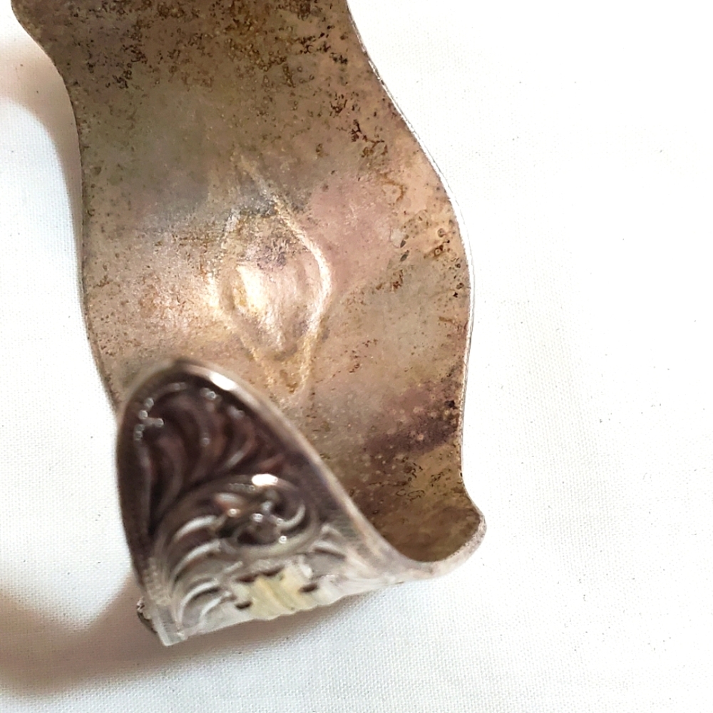 Gold & Silver Cuff 2 Tone Montana Silversmiths Original Velvet Box/Docs - Picture 11 of 13